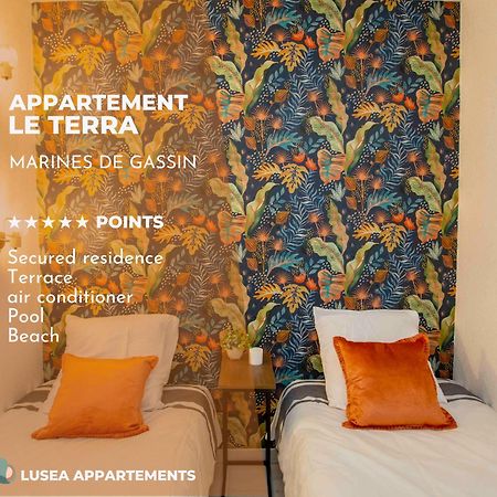 Le Ptit Terra - Piscine - Plage Gassin Eksteriør billede