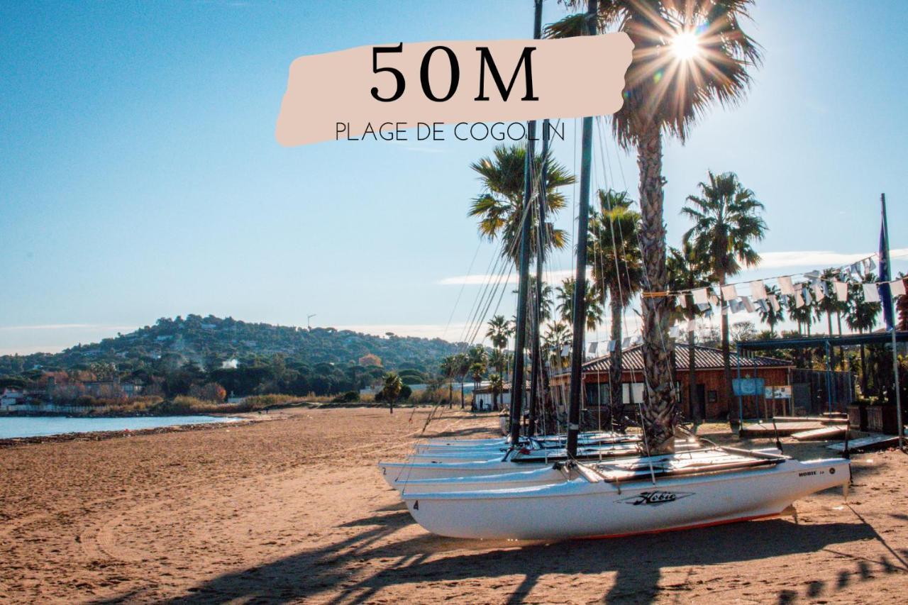 Le Ptit Terra - Piscine - Plage Gassin Eksteriør billede