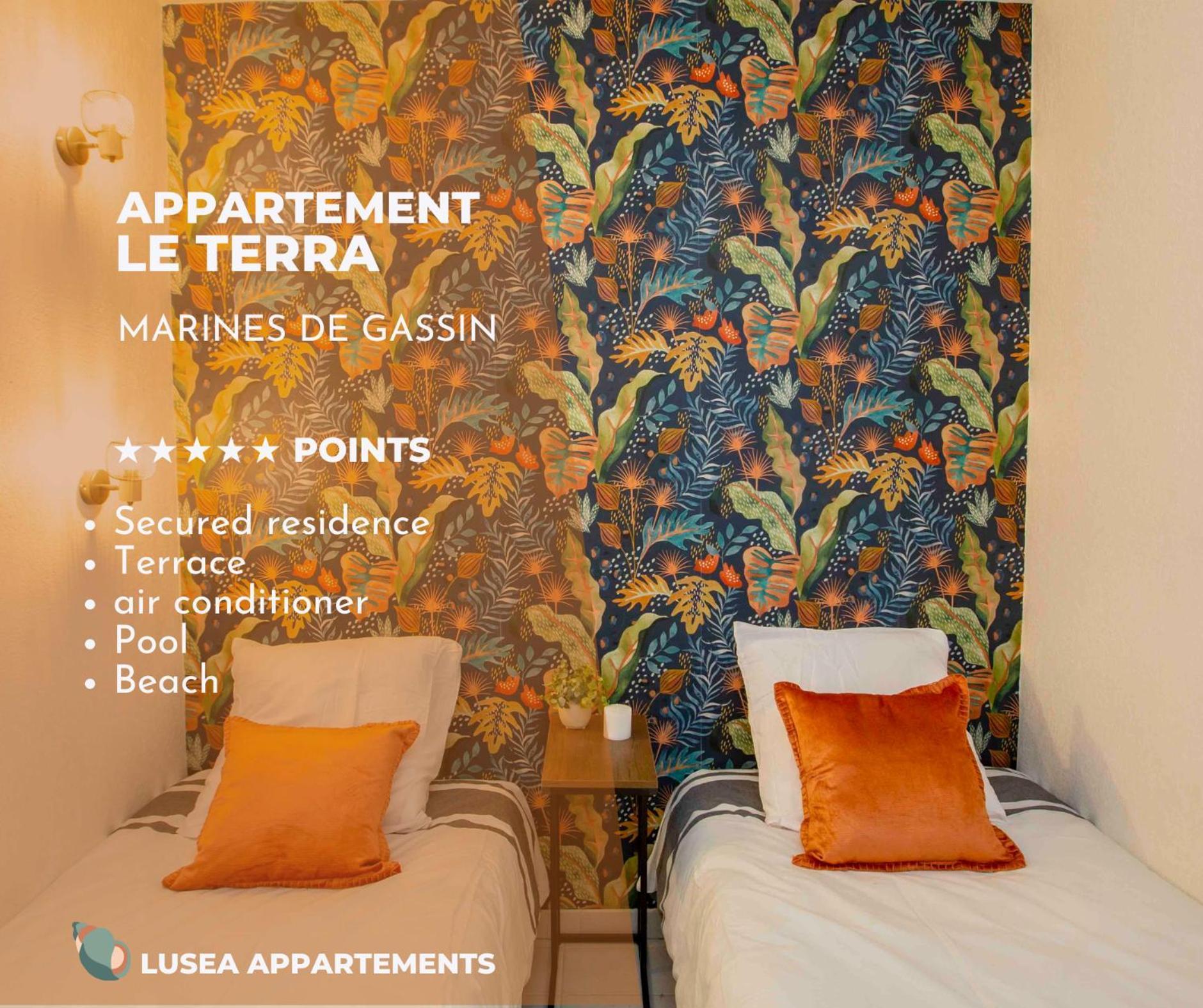 Le Ptit Terra - Piscine - Plage Gassin Eksteriør billede